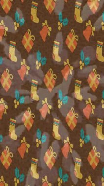 Dijital doku yüzey tasarım biçimi ile modern video animasyonu için gelişmiş hareket grafikleri