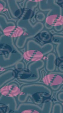 Lüks hareket projeleri için soyut tasarım stili animasyonu olan üst düzey dijital doku