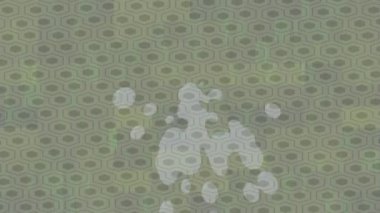 Dijital doku yüzey tasarım biçimi ile modern video animasyonu için gelişmiş hareket grafikleri