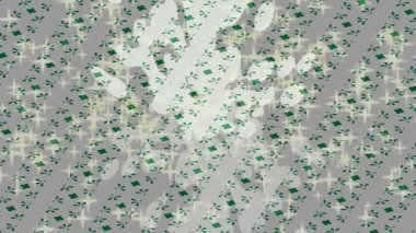 Modern medya üretimi için fütüristik dijital soyut doku sinematik tarz hareketli grafik ögesi