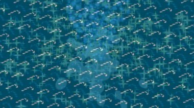 Profesyonel video projeleri sanat tarzı için organik hareketli arkaplan tasarımı