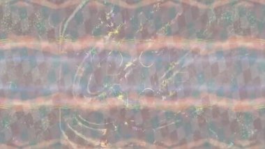 Organik desenli yüzey giriş stili video film sanatı ile soyut arkaplan tasarımı