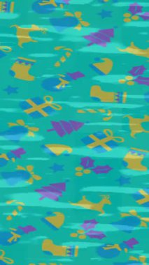 Benzersiz hareket grafikleri tasarım sanatına sahip yaratıcı film üretimi için özet bir arkaplan