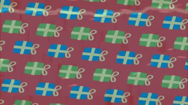 Dijital doku yüzey tasarım biçimi ile modern video animasyonu için gelişmiş hareket grafikleri