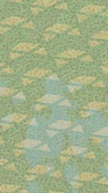 Benzersiz dijital animasyon tarzı grafikleri olan yaratıcı ortam tasarımı için yenilikçi hareket dokusu