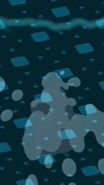 Organik desenli yüzey giriş stili video film sanatı ile soyut arkaplan tasarımı