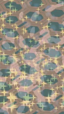 Dijital doku yüzey tasarım biçimi ile modern video animasyonu için gelişmiş hareket grafikleri