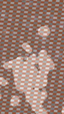 Organik desenli yüzey giriş stili video film sanatı ile soyut arkaplan tasarımı