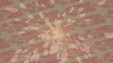 Estetik doku arkaplan tasarımı renkli hareket grafikleri ile moda film giriş profosyoneli