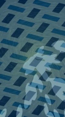 Benzersiz video giriş tasarımı projeleri için detaylı yüzey kalıbı film animasyon stili grafik girişi