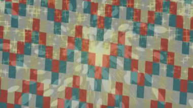 Lüks hareket projeleri için soyut tasarım stili animasyonu olan üst düzey dijital doku