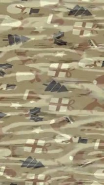 Modern medya üretimi için fütüristik dijital soyut doku sinematik tarz hareketli grafik ögesi