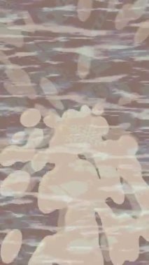 Soyut hareket desenli fütüristik video üretimi için dinamik dijital arkaplan