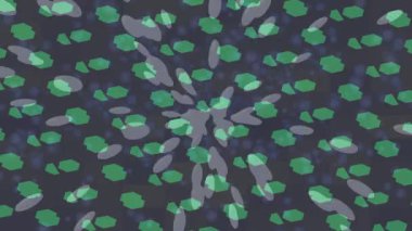 Benzersiz dijital animasyon tarzı grafikleri olan yaratıcı ortam tasarımı için yenilikçi hareket dokusu