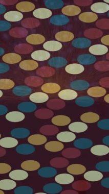 Benzersiz hareket dokusu tasarım sanatı ile profesyonel video düzenleme için modern soyut grafikler