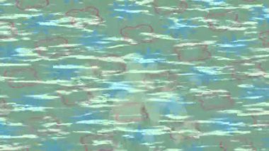 Soyut hareket desenli fütüristik video üretimi için dinamik dijital arkaplan