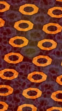 Benzersiz video giriş tasarımı projeleri için detaylı yüzey kalıbı film animasyon stili grafik girişi