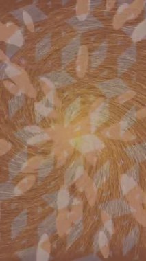 Soyut hareket desenli fütüristik video üretimi için dinamik dijital arkaplan