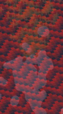 Soyut hareket desenli fütüristik video üretimi için dinamik dijital arkaplan