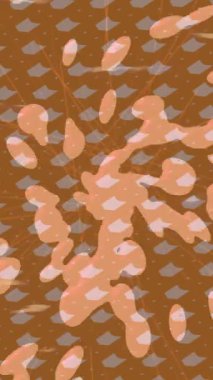 Organik desenli yüzey giriş stili video film sanatı ile soyut arkaplan tasarımı