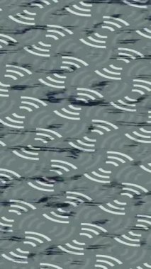 Modern medya üretimi için fütüristik dijital soyut doku sinematik tarz hareketli grafik ögesi