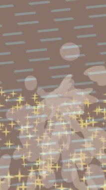 Organik desenli yüzey giriş stili video film sanatı ile soyut arkaplan tasarımı