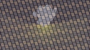 Dijital doku yüzey tasarım biçimi ile modern video animasyonu için gelişmiş hareket grafikleri