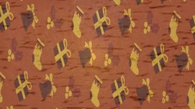 Estetik doku arkaplan tasarımı renkli hareket grafikleri ile moda film giriş profosyoneli