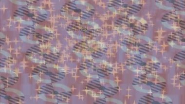 Soyut hareket desenli fütüristik video üretimi için dinamik dijital arkaplan