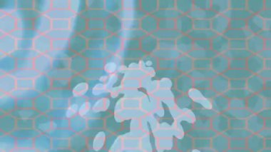 Profesyonel video projeleri sanat tarzı için organik hareketli arkaplan tasarımı