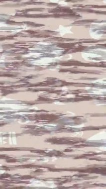 Benzersiz dijital animasyon tarzı grafikleri olan yaratıcı ortam tasarımı için yenilikçi hareket dokusu