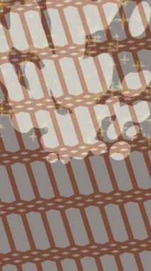 Benzersiz video giriş tasarımı projeleri için detaylı yüzey kalıbı film animasyon stili grafik girişi