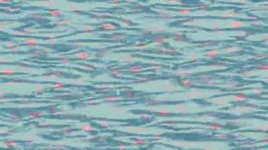 Soyut hareket desenli fütüristik video üretimi için dinamik dijital arkaplan