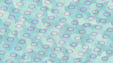 Benzersiz video giriş tasarımı projeleri için detaylı yüzey kalıbı film animasyon stili grafik girişi