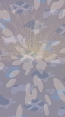 Modern medya üretimi için fütüristik dijital soyut doku sinematik tarz hareketli grafik ögesi