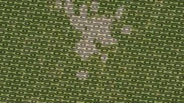 Benzersiz video giriş tasarımı projeleri için detaylı yüzey kalıbı film animasyon stili grafik girişi