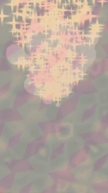 Soyut hareket desenli fütüristik video üretimi için dinamik dijital arkaplan