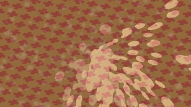 Yaratıcı video düzenleme film arkaplan tasarımı için minimalist organik hareket grafikleri