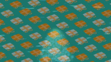 Estetik doku arkaplan tasarımı renkli hareket grafikleri ile moda film giriş profosyoneli