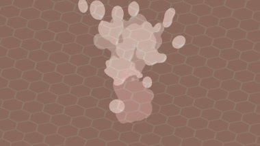 Estetik doku arkaplan tasarımı renkli hareket grafikleri ile moda film giriş profosyoneli