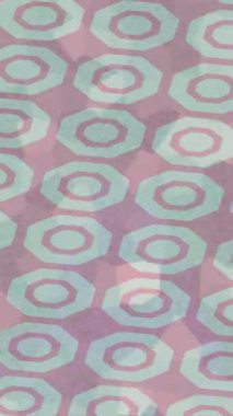 Benzersiz dijital animasyon tarzı grafikleri olan yaratıcı ortam tasarımı için yenilikçi hareket dokusu