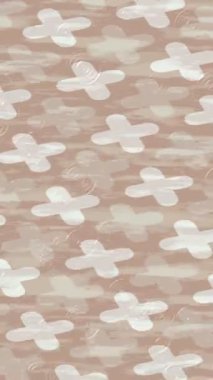 Benzersiz video giriş tasarımı projeleri için detaylı yüzey kalıbı film animasyon stili grafik girişi