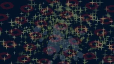 Profesyonel video projeleri sanat tarzı için organik hareketli arkaplan tasarımı