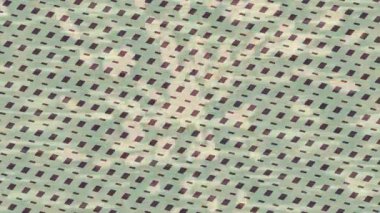 Benzersiz dijital animasyon tarzı grafikleri olan yaratıcı ortam tasarımı için yenilikçi hareket dokusu