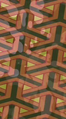 Benzersiz hareket grafikleri tasarım sanatına sahip yaratıcı film üretimi için özet bir arkaplan