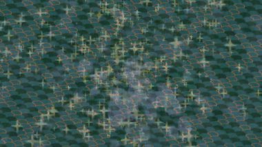 Soyut hareket desenli fütüristik video üretimi için dinamik dijital arkaplan