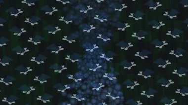 Estetik doku arkaplan tasarımı renkli hareket grafikleri ile moda film giriş profosyoneli