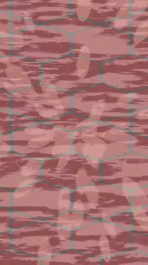 Dijital doku yüzey tasarım biçimi ile modern video animasyonu için gelişmiş hareket grafikleri