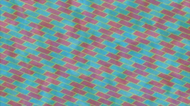 Benzersiz video giriş tasarımı projeleri için detaylı yüzey kalıbı film animasyon stili grafik girişi