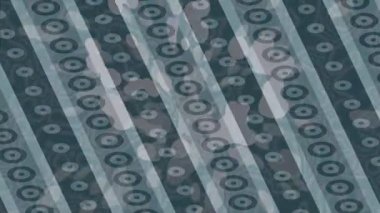 Soyut hareket desenli fütüristik video üretimi için dinamik dijital arkaplan